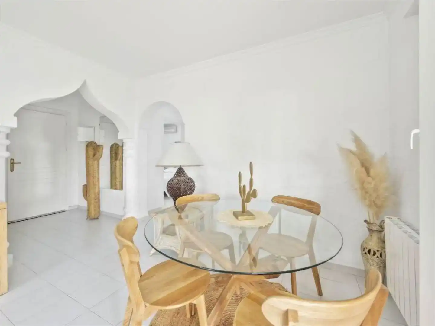 Comedor de Casa o chalet de alquiler en Dénia con Jardín privado, Parquet y Piscina