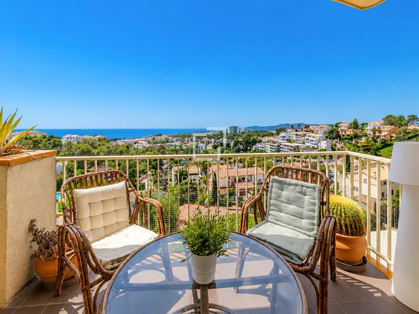Balcony of Flat for sale in Sant Pere de Ribes  with Air Conditioner, Heating and Private garden
