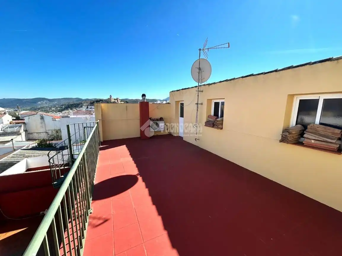 Vista exterior de Casa adosada en venta en Antequera con Terraza