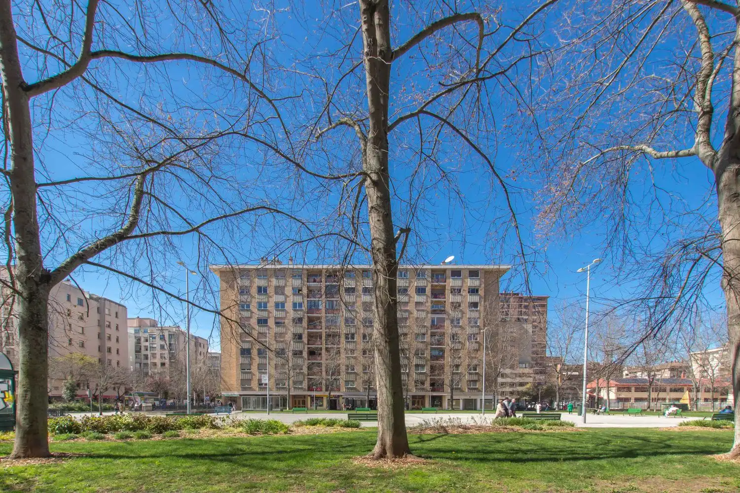 Vista exterior de Piso en venta en  Pamplona / Iruña con Calefacción, Trastero y Amueblado