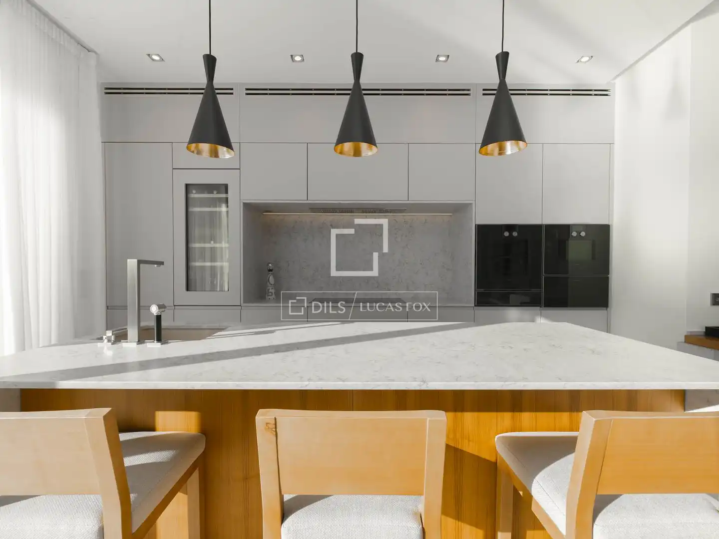 Cocina de Casa o chalet en venta en Santa Eulària des Riu con Aire acondicionado, Jardín privado y Terraza