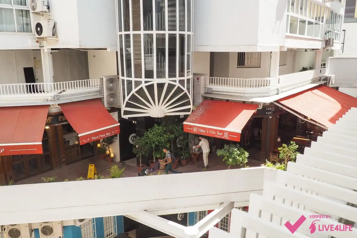 Terrace of Study for rent in Sevilla