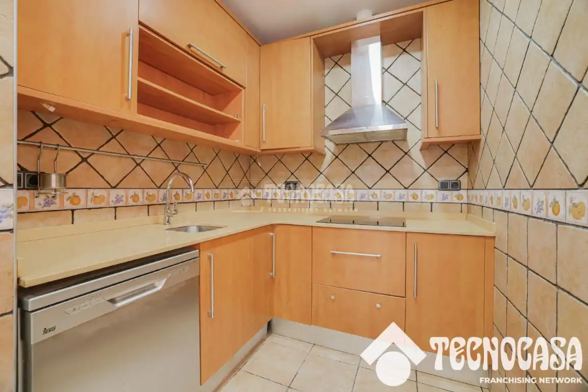 Kitchen of Houses for sale in Santa Coloma de Gramenet  with Air Conditioner, Heating and Terrace