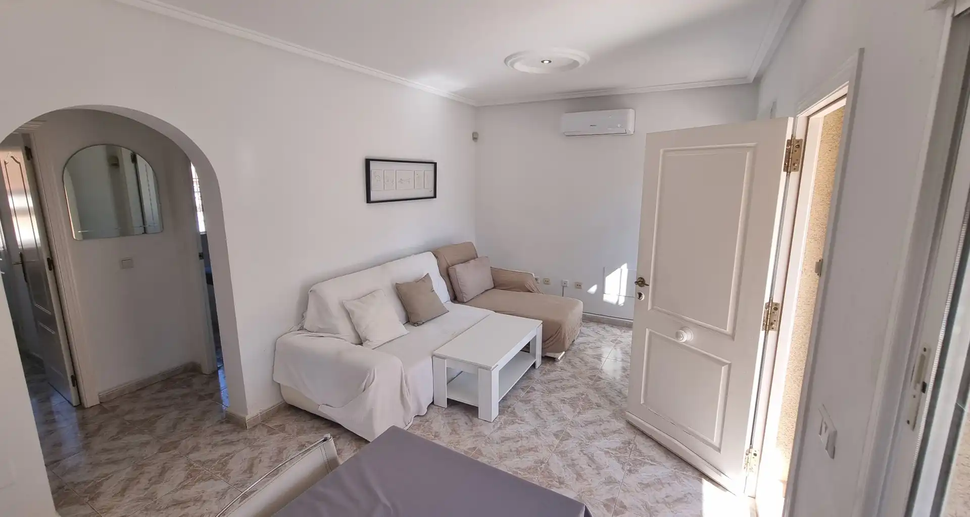 Sala de estar de Casa o chalet en venta en Rojales con Aire acondicionado, Jardín privado y Terraza