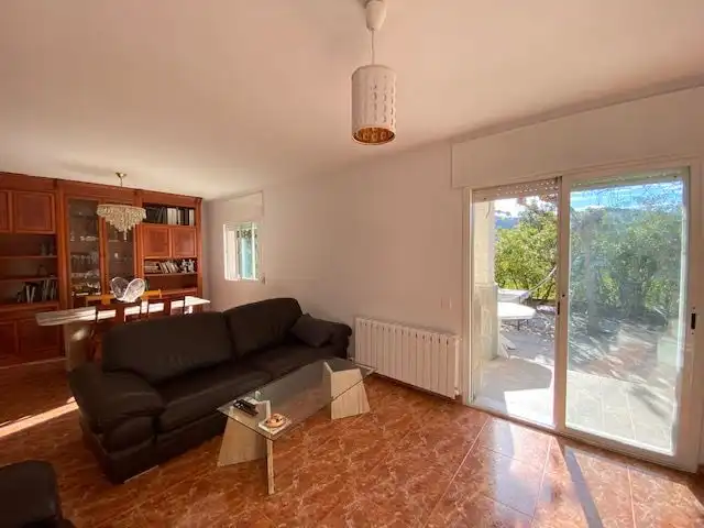 Sala de estar de Casa o chalet en venta en Vallirana con Calefacción, Jardín privado y Terraza