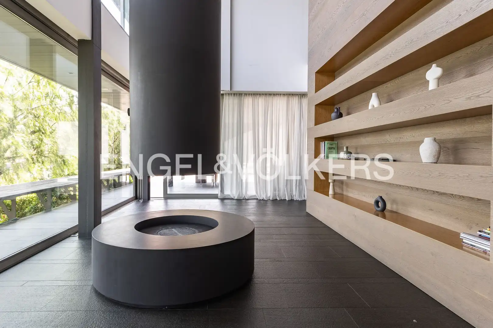 Sala de estar de Casa o chalet de alquiler en Alella con Aire acondicionado, Calefacción y Jardín privado
