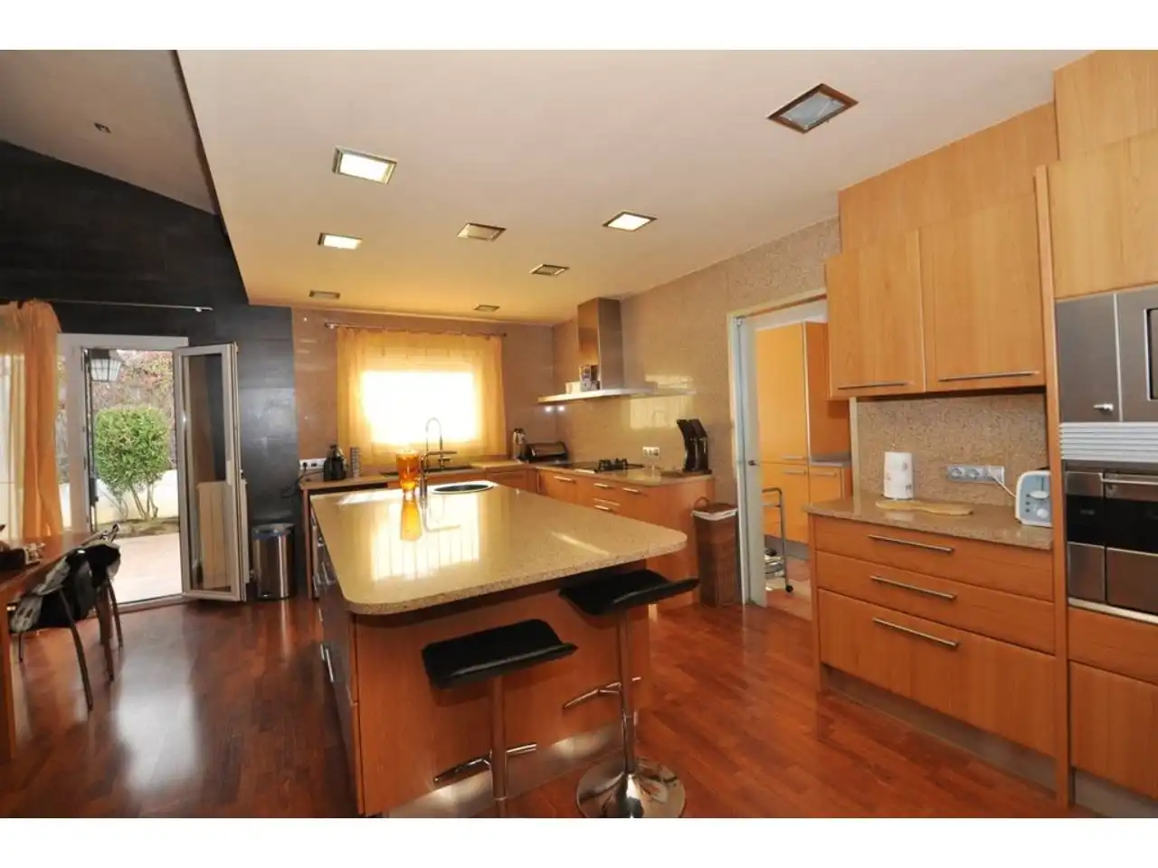 Cocina de Casa o chalet en venta en Blanes con Calefacción, Parquet y Terraza