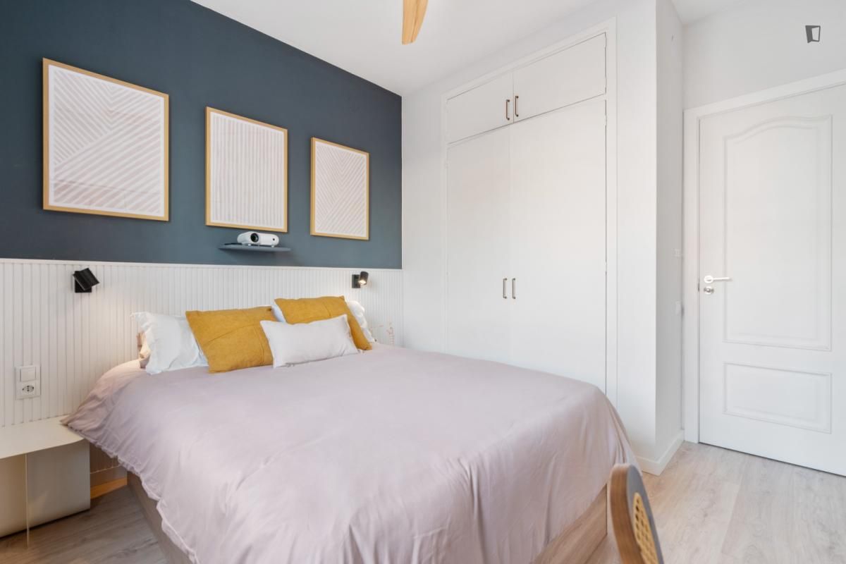 Dormitori de Apartament per a compartir en  Barcelona Capital amb Aire condicionat, Calefacció i Moblat
