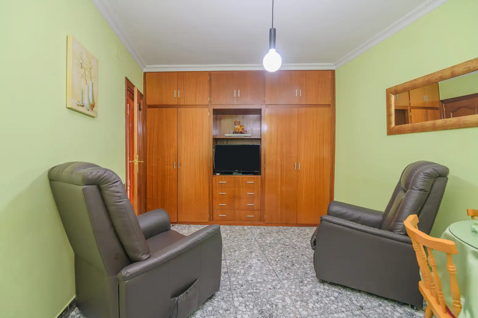 Sala d'estar de Pis en venda en Sant Boi de Llobregat amb Aire condicionat