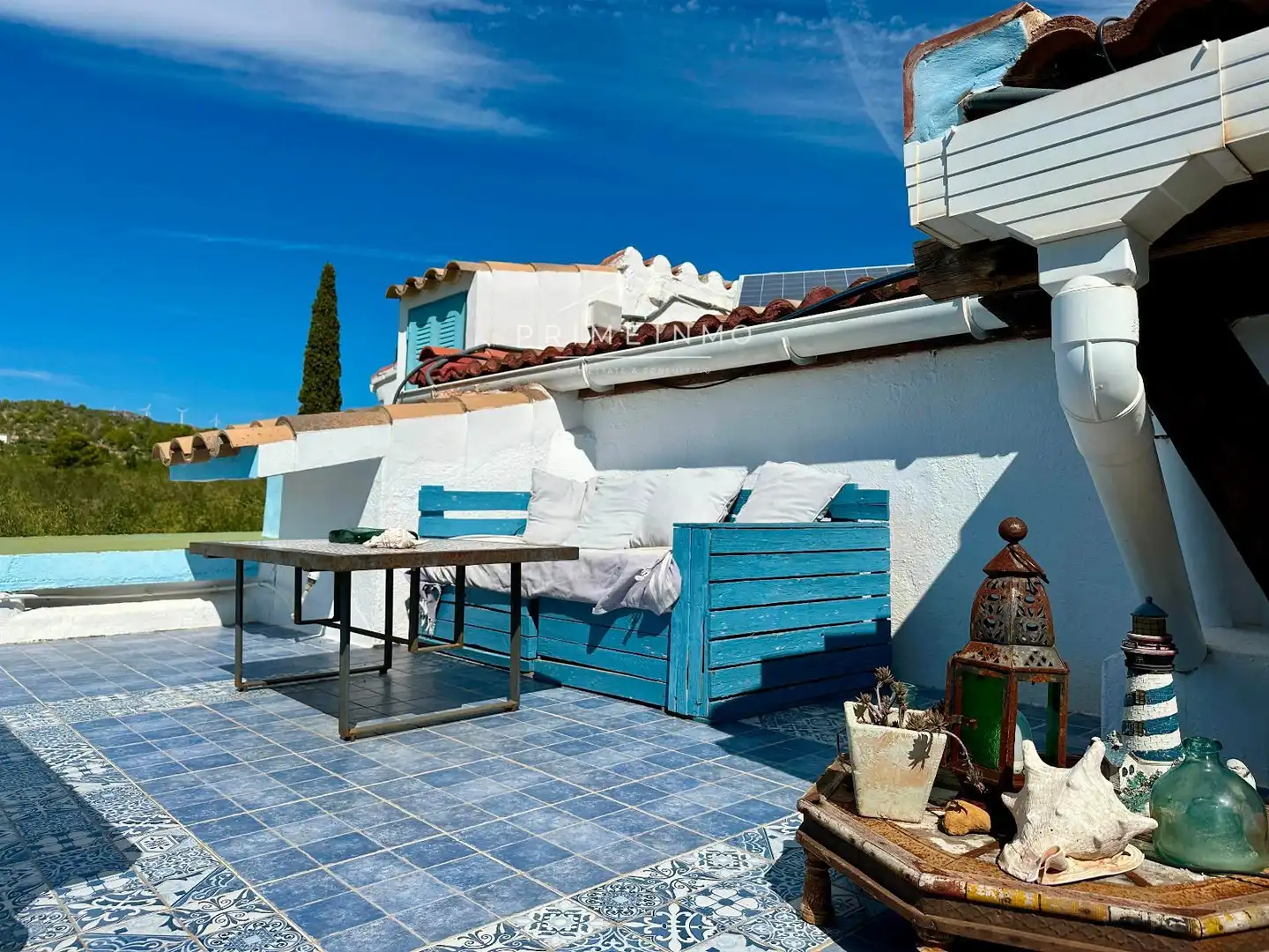 Terraza de Finca rústica en venta en Camarles con Calefacción, Terraza y Trastero
