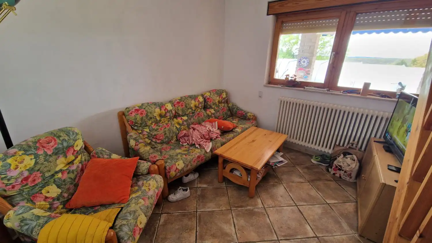 Sala d'estar de Casa o xalet en venda en Vegas del Condado amb Calefacció, Terrassa i Traster