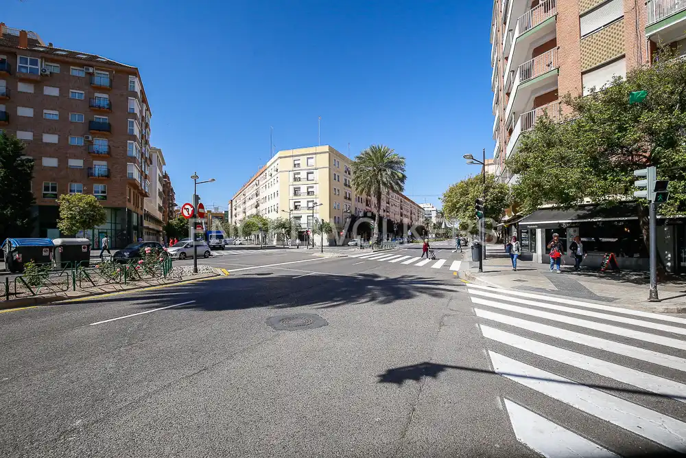 Vista exterior de Pis de lloguer en Valencia amb Aire condicionat, Calefacció i Moblat