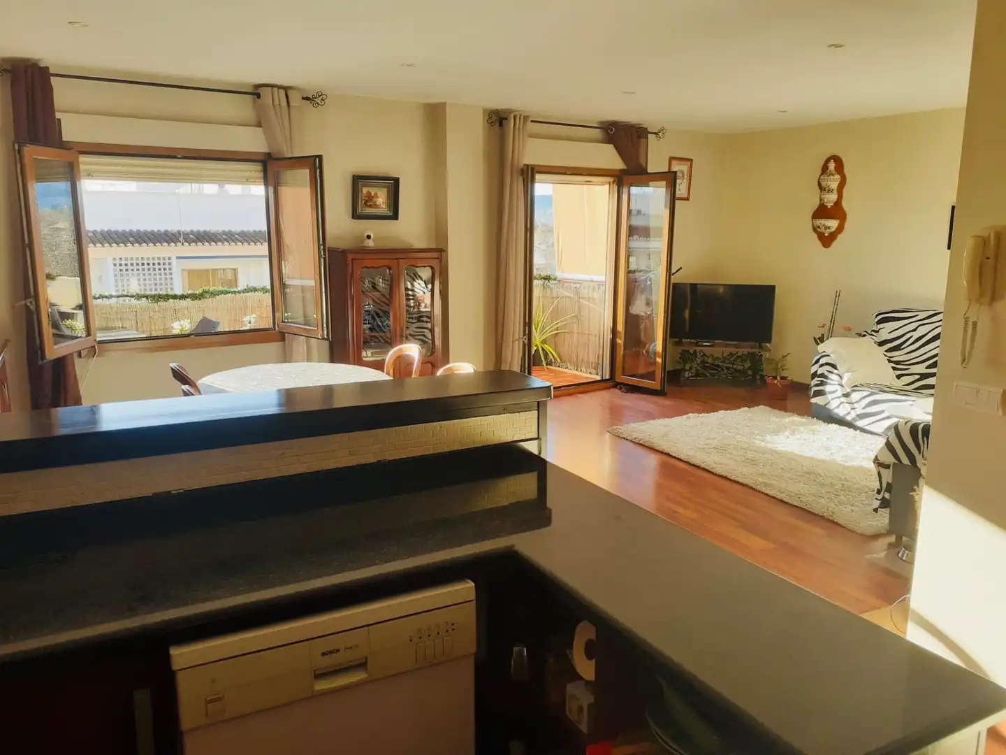 Living room of Flat for sale in Jávea / Xàbia  with Air Conditioner, Heating and Terrace