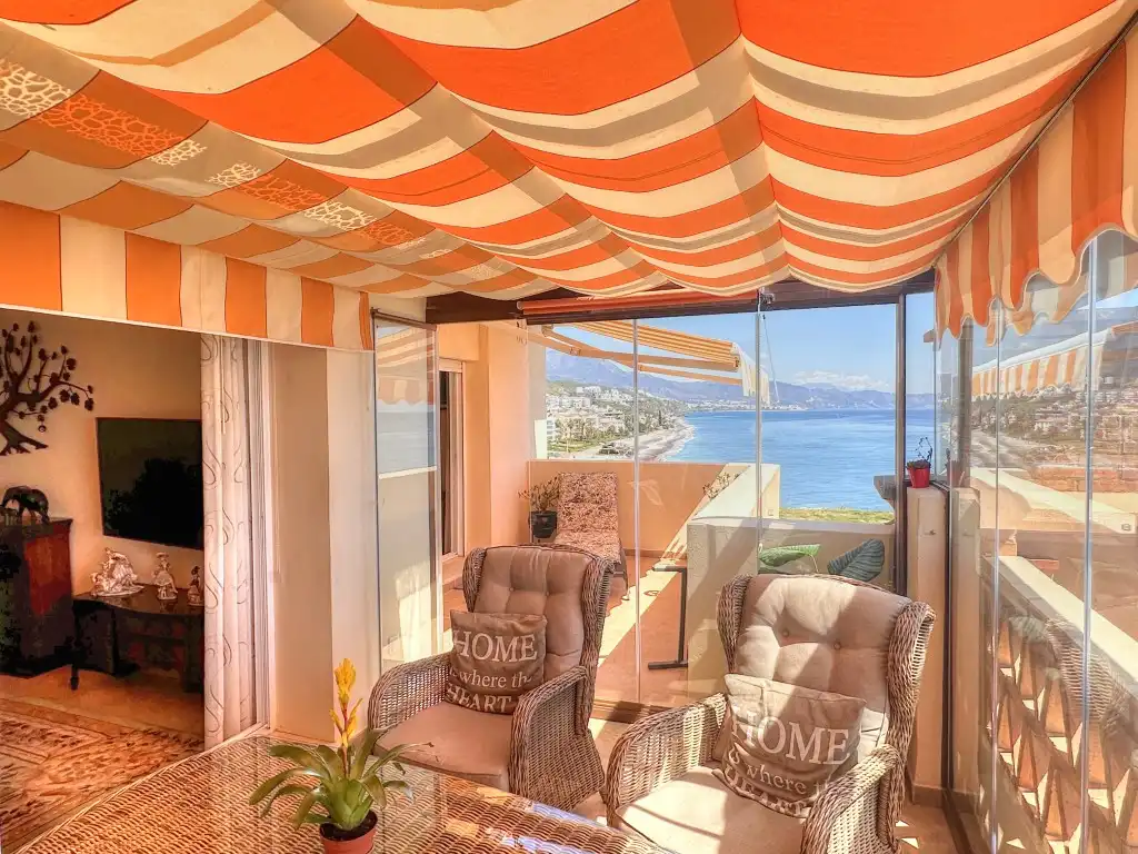 Terrasse von Maisonette zum Verkauf in Torrox mit Klimaanlage, Heizung und Terrasse