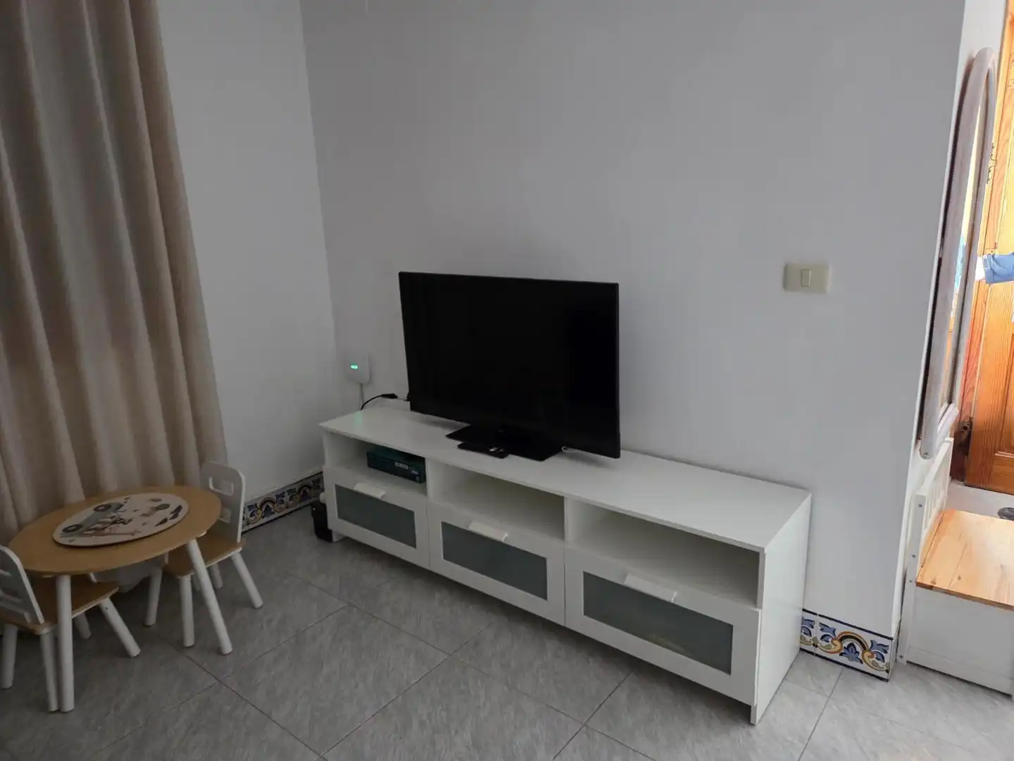 Sala de estar de Casa adosada en venta en Sueca con Aire acondicionado, Terraza y Amueblado