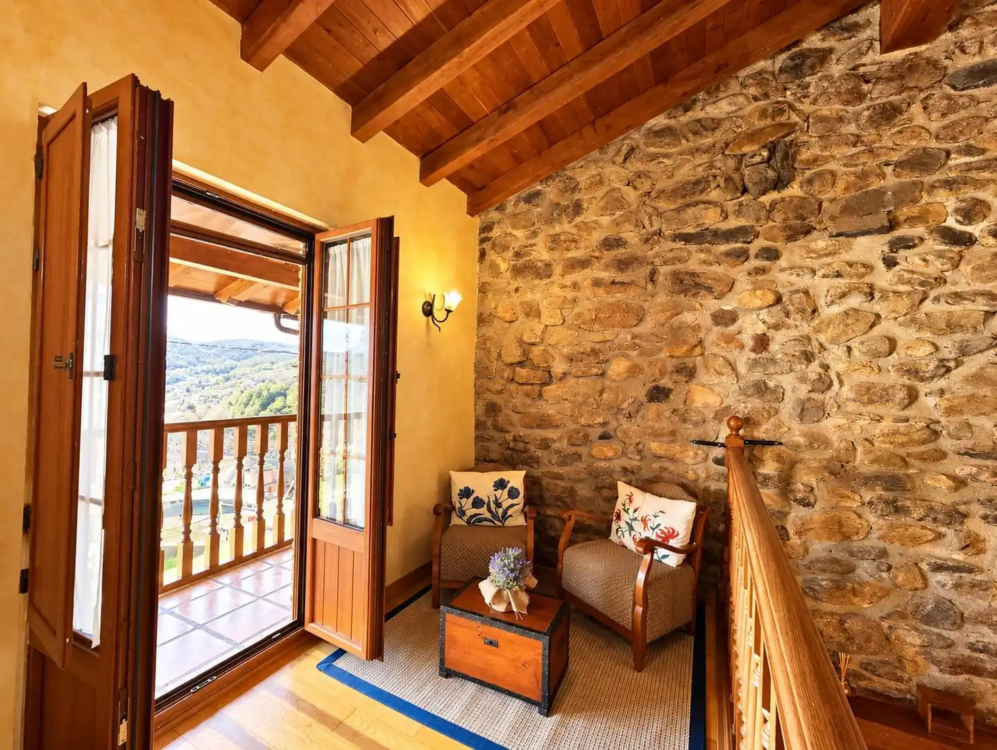 Terraza de Casa o chalet en venta en Cieza (Cantabria) con Calefacción, Jardín privado y Balcón