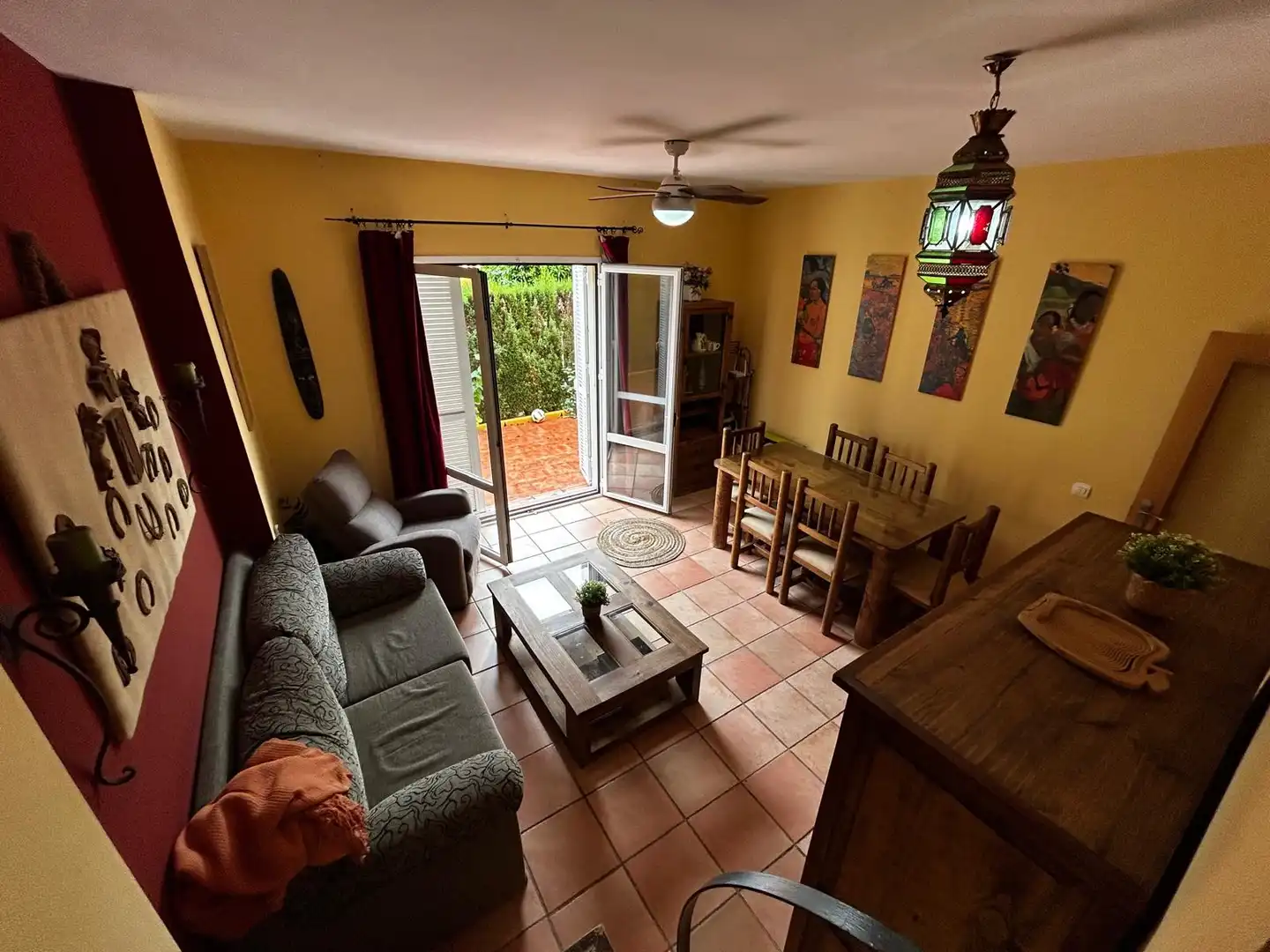 Living room of Duplexes for sale in Rota  with Private garden and Furnished
