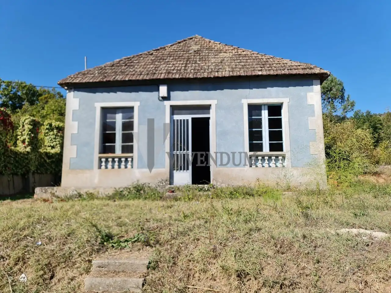 Vista exterior de Casa o chalet en venta en Leiro con Jardín privado