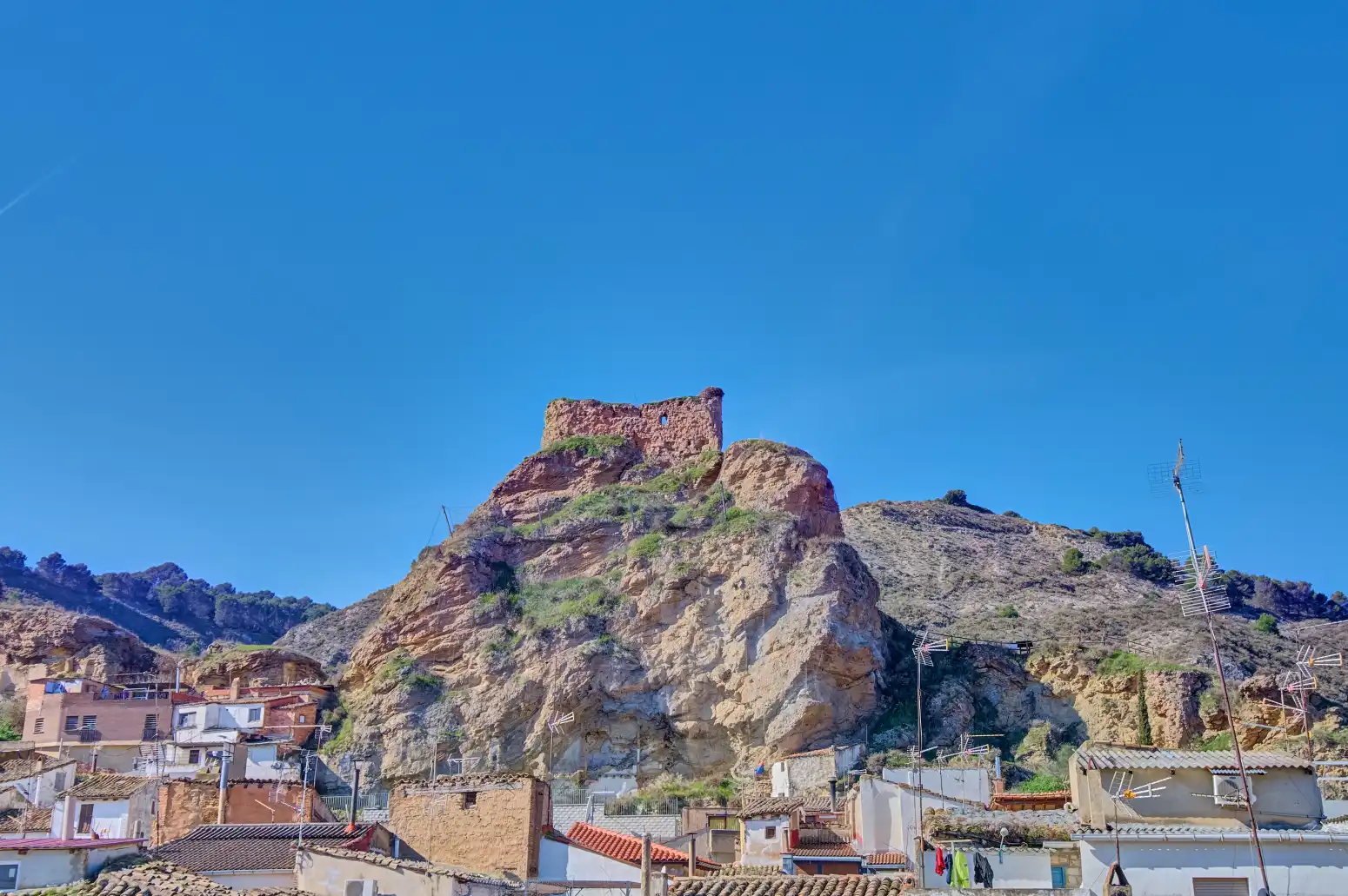 Vista exterior de Casa o chalet en venta en Falces con Calefacción, Parquet y Terraza