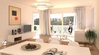 Living room of Flat for sale in Girona Capital  with Heating, Terrace and Storage room