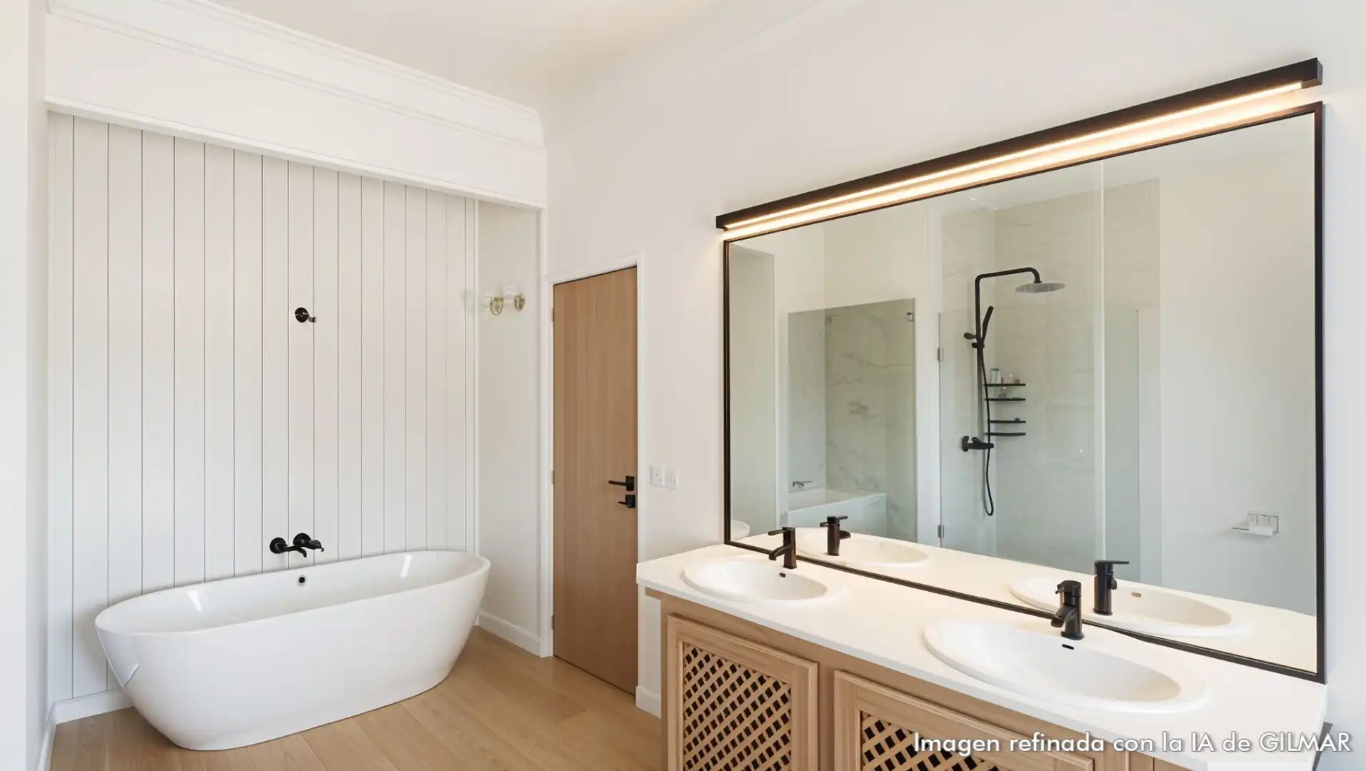 Bathroom of Houses for sale in Villanueva de la Cañada  with Air Conditioner, Heating and Private garden