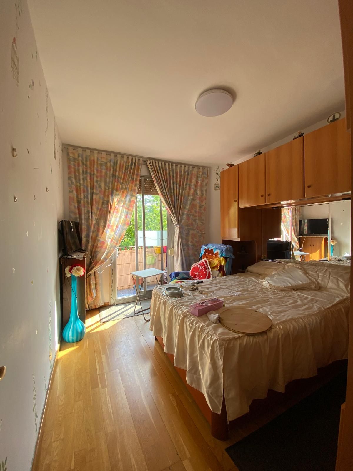 Bedroom of Flat for sale in L'Hospitalet de Llobregat  with Terrace and Balcony