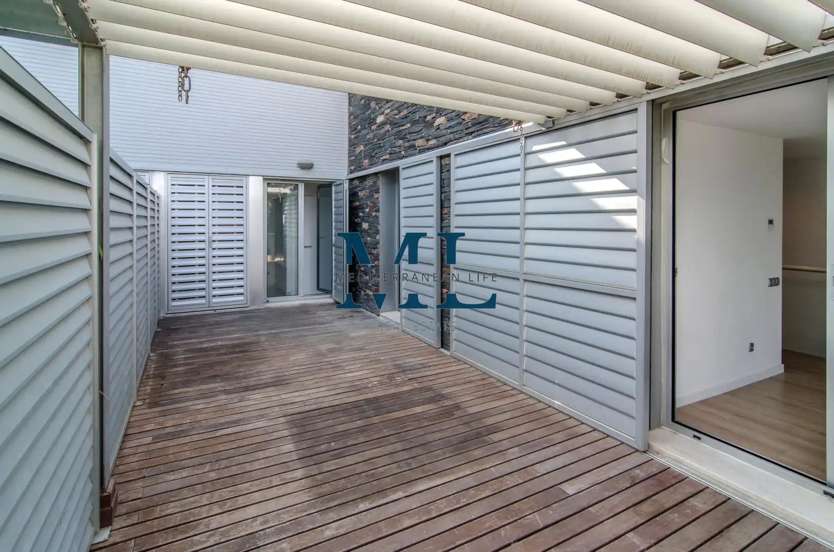 Terraza de Dúplex en venta en Sant Pere de Ribes con Calefacción, Jardín privado y Piscina