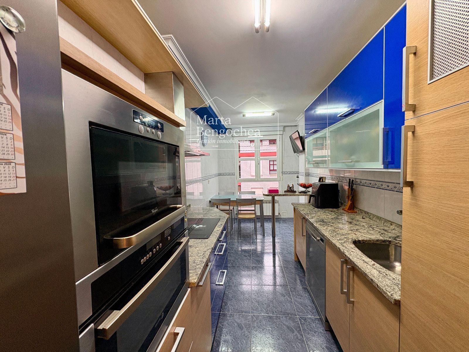 Kitchen of Flat for sale in Miranda de Ebro  with Heating, Terrace and Storage room