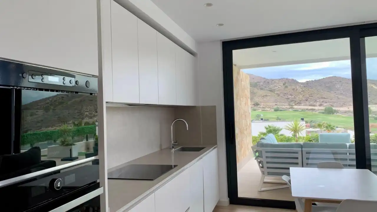Cocina de Piso en venta en Monforte del Cid con Aire acondicionado, Calefacción y Terraza