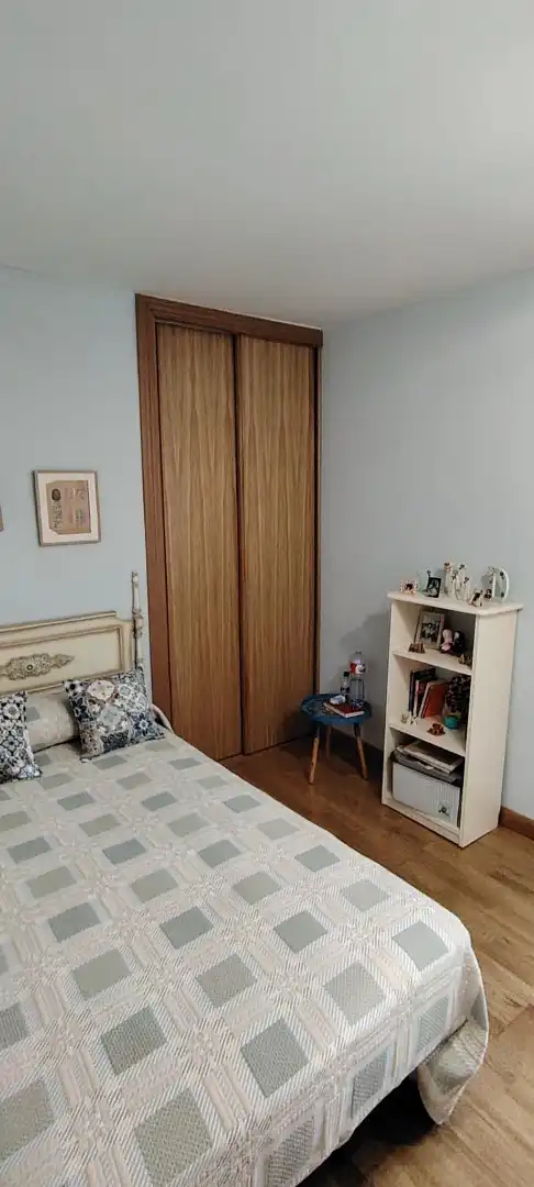 Schlafzimmer von Wohnung zur Miete in Salamanca mit Heizung, Möbliert und Waschmaschine