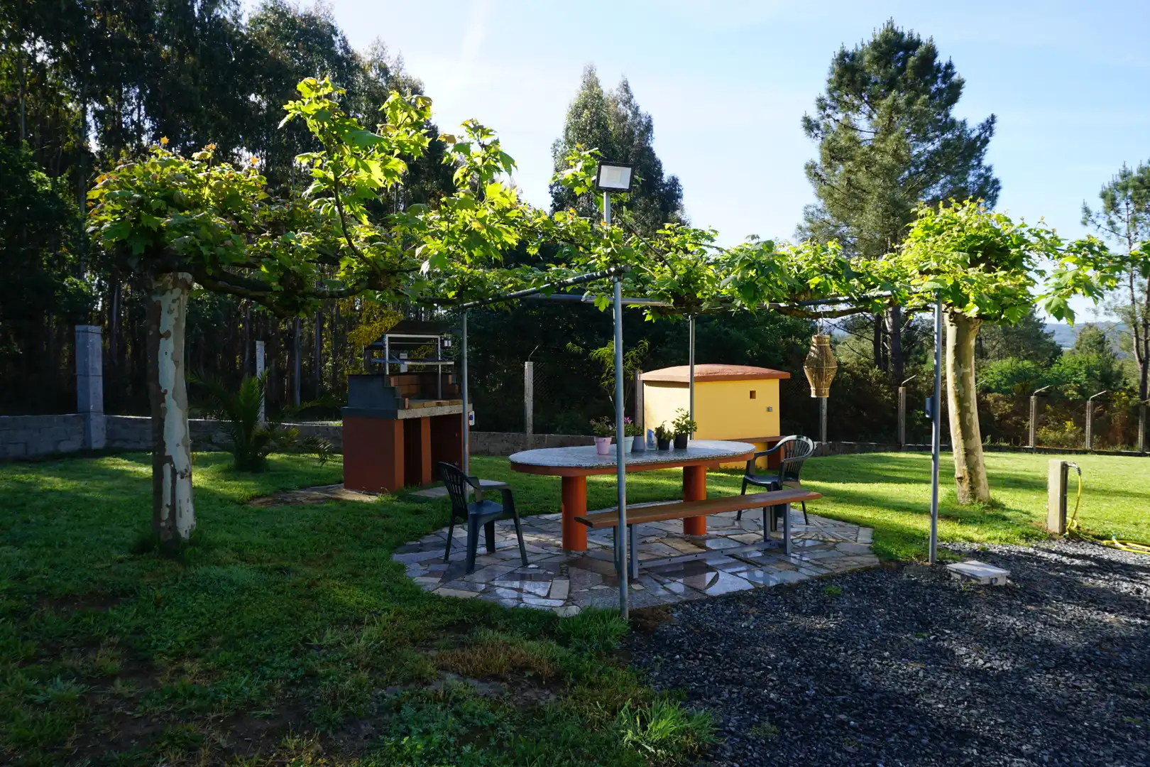 Jardín de Casa o chalet en venta en Santiso con Calefacción, Jardín privado y Amueblado