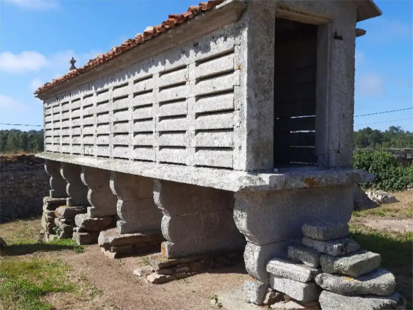 Vista exterior de Finca rústica en venda en Ponteceso