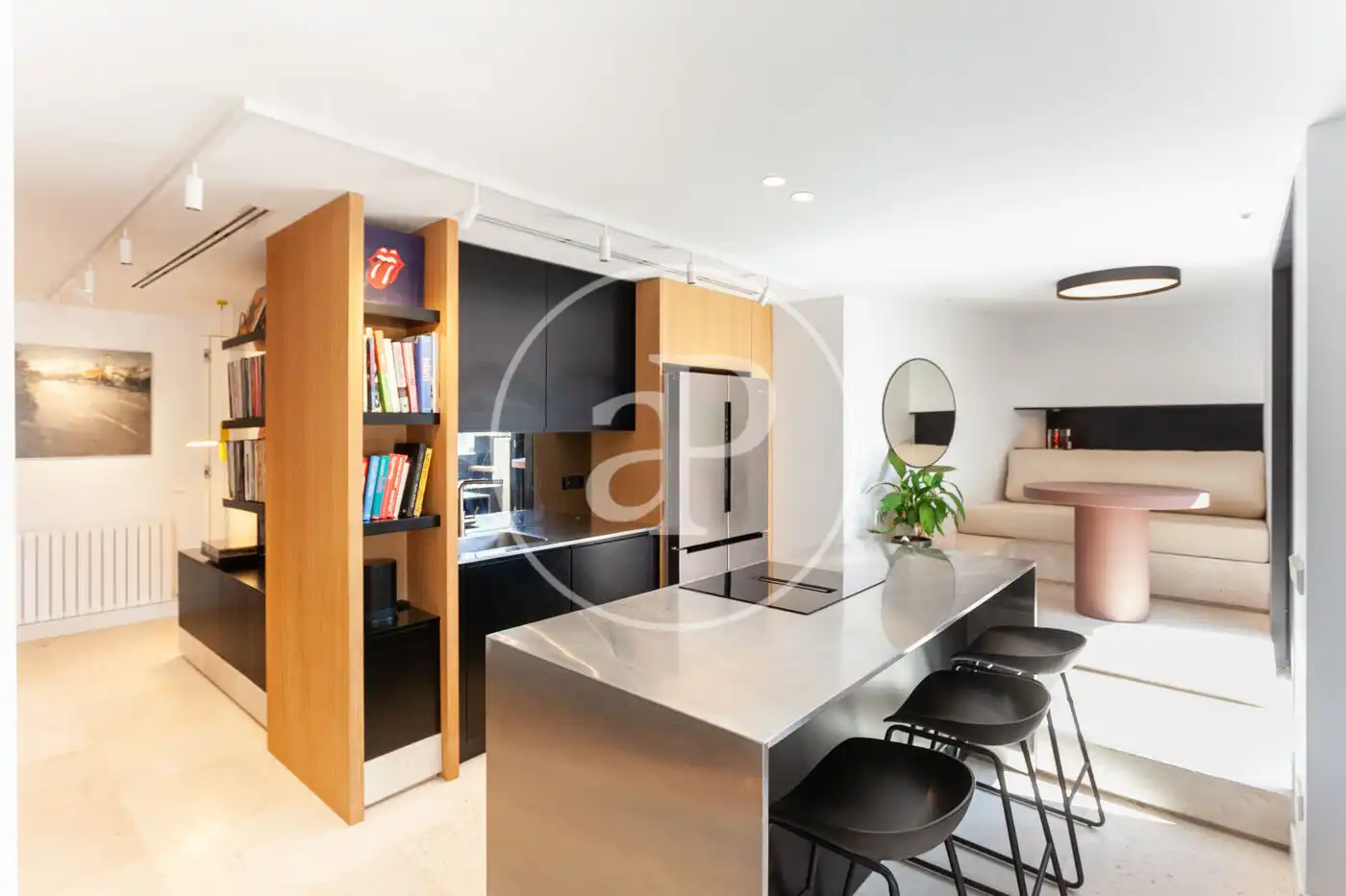Kitchen of Flat for sale in Madrid  with Air Conditioner, Heating and Terrace