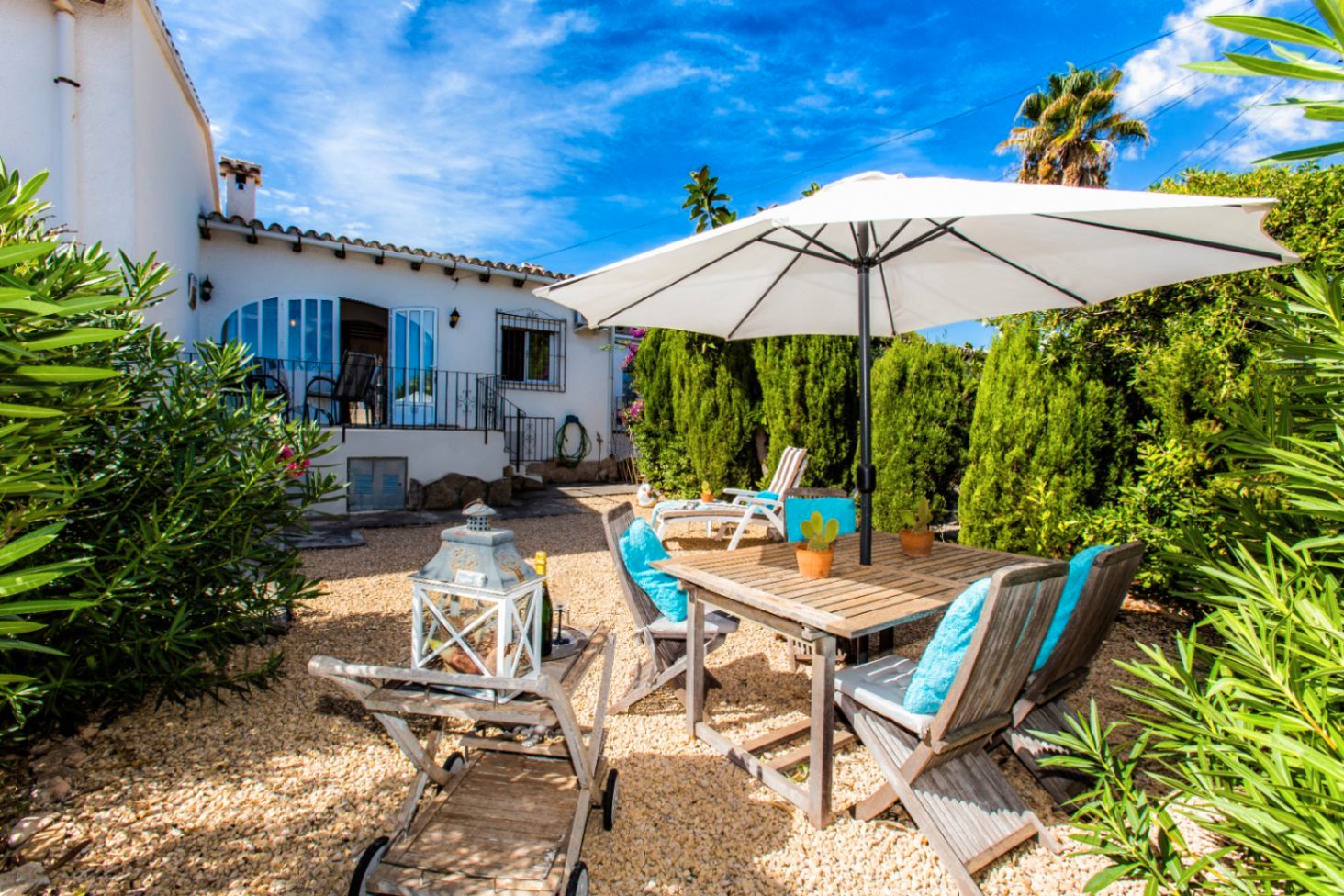 Jardí de Casa o xalet en venda en Moraira