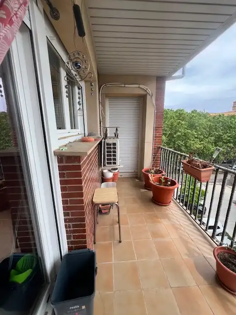 Terrasse von Wohnung zur Miete in Solsona mit Klimaanlage, Heizung und Privatgarten