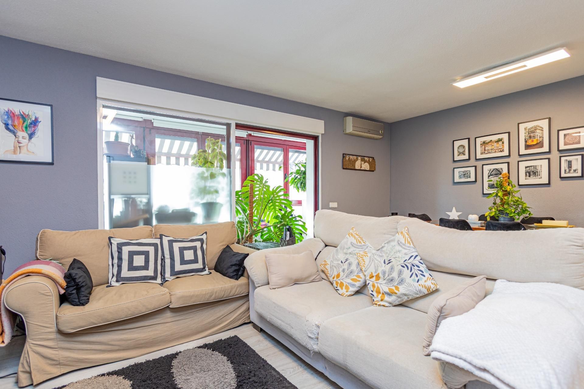 Sala d'estar de Pis en venda en Soto del Real amb Aire condicionat, Calefacció i Jardí privat