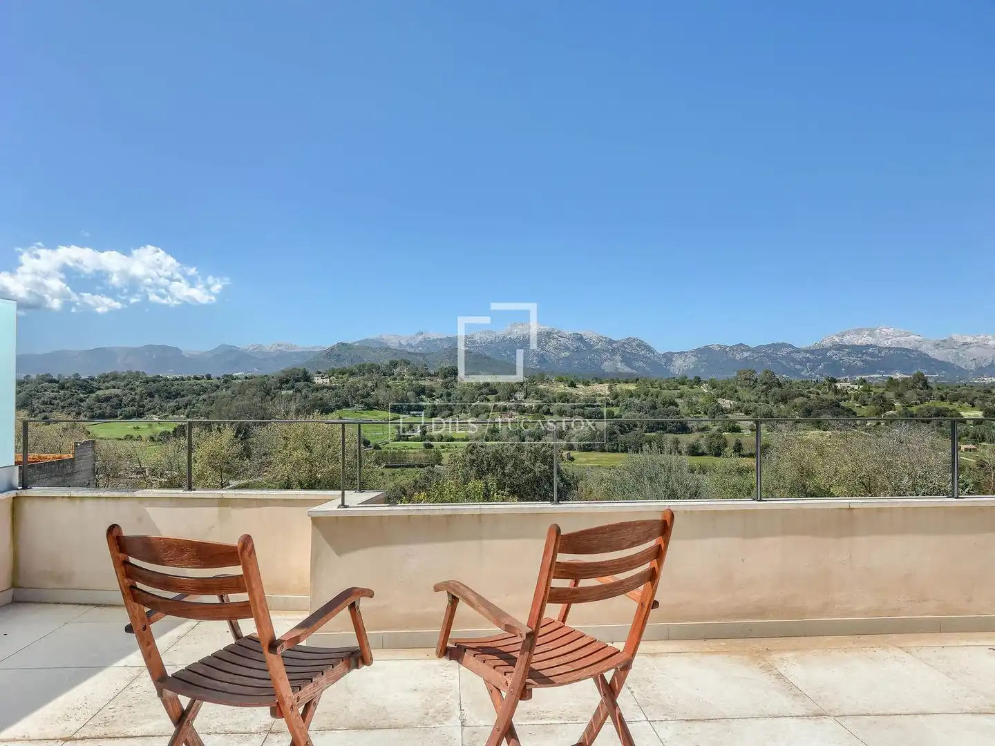 Terrace of Houses for sale in Llubí  with Air Conditioner and Swimming Pool