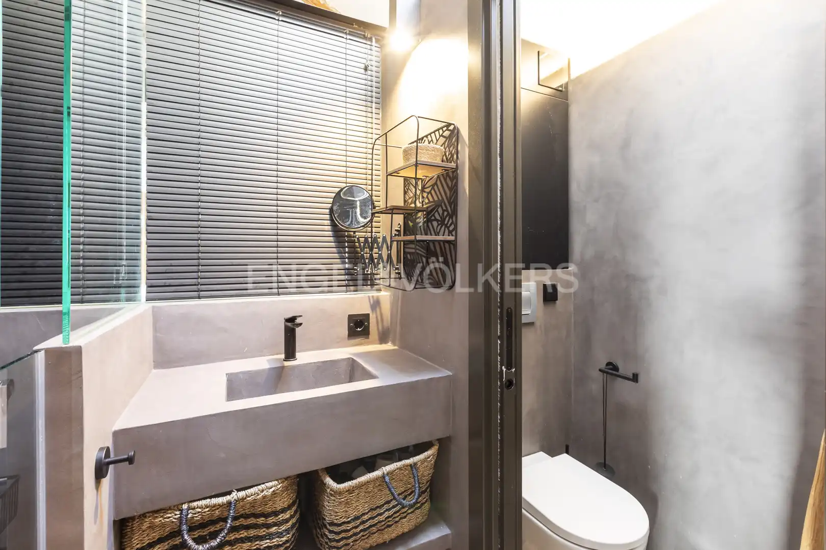 Badezimmer von Wohnung zur Miete in Madrid mit Klimaanlage, Heizung und Möbliert