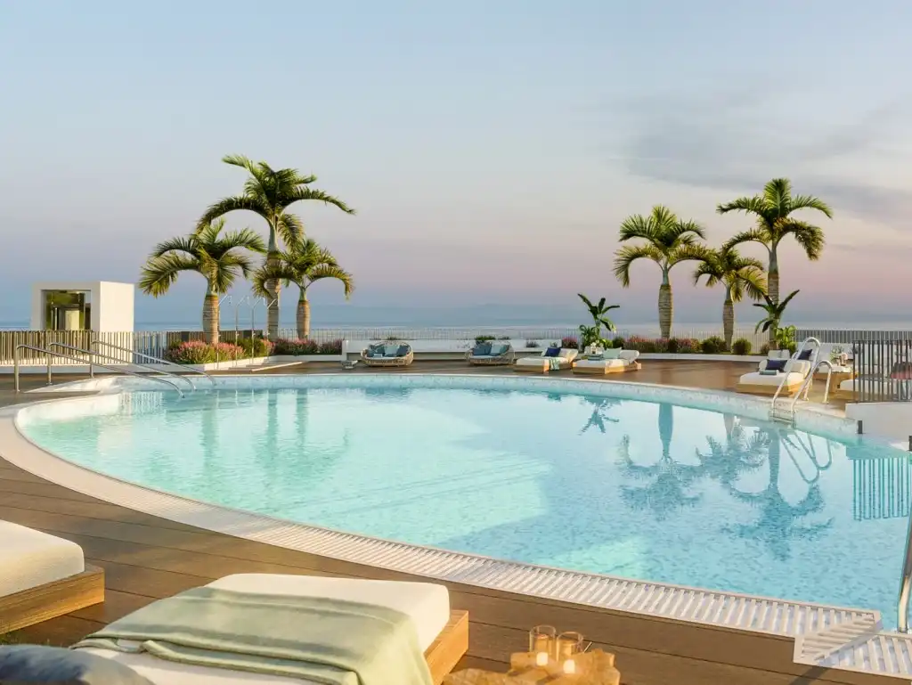 Ático con piscina en venta en Milla de Oro, imagen 5