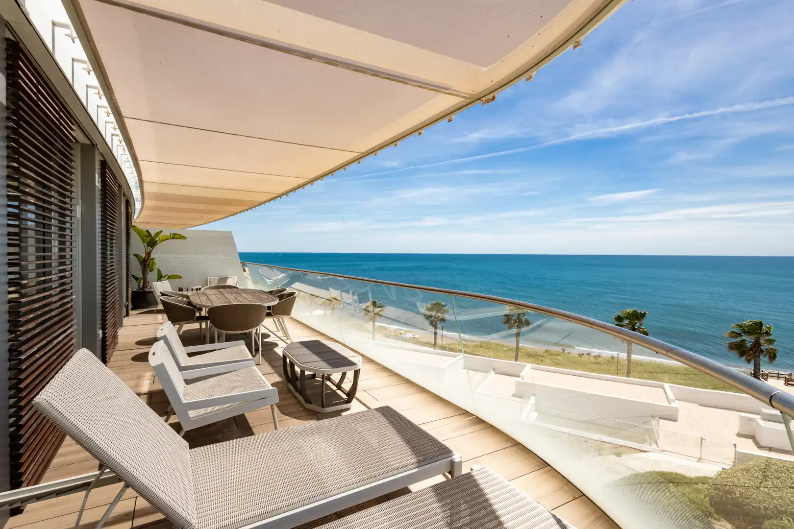 Terraza de Apartamento en venta en Estepona con Aire acondicionado, Calefacción y Terraza