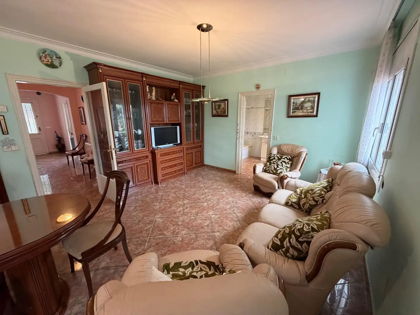 Living room of Houses for sale in Mont-ras  with Heating, Terrace and Balcony