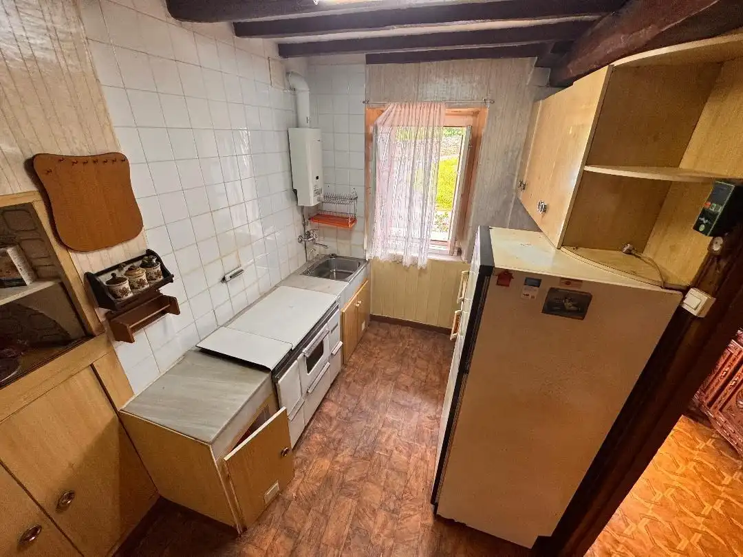 Küche von Haus oder Chalet zum Verkauf in Oviedo  mit Terrasse