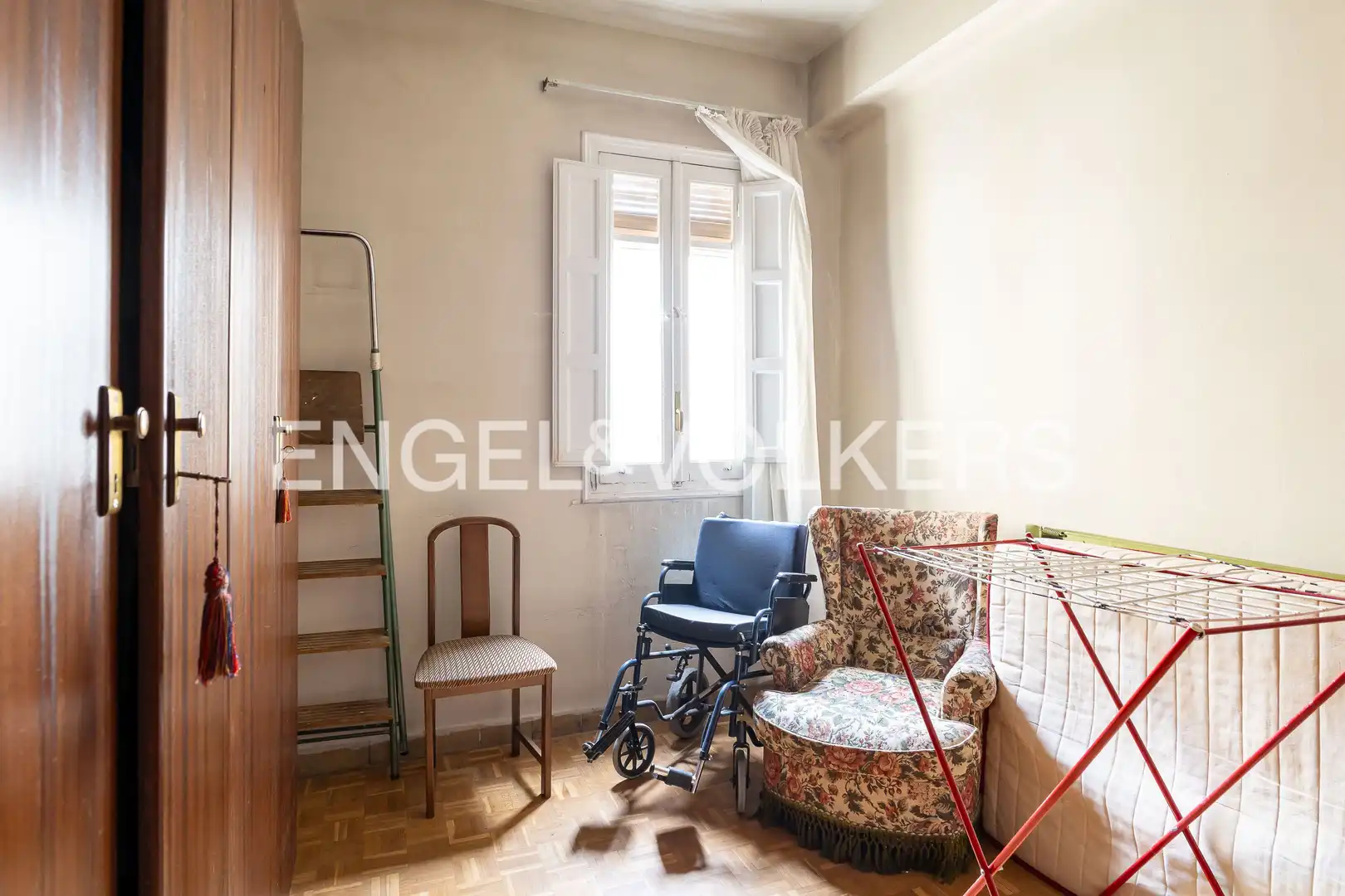 Living room of Flat for sale in Madrid  with Heating, Terrace and Balcony