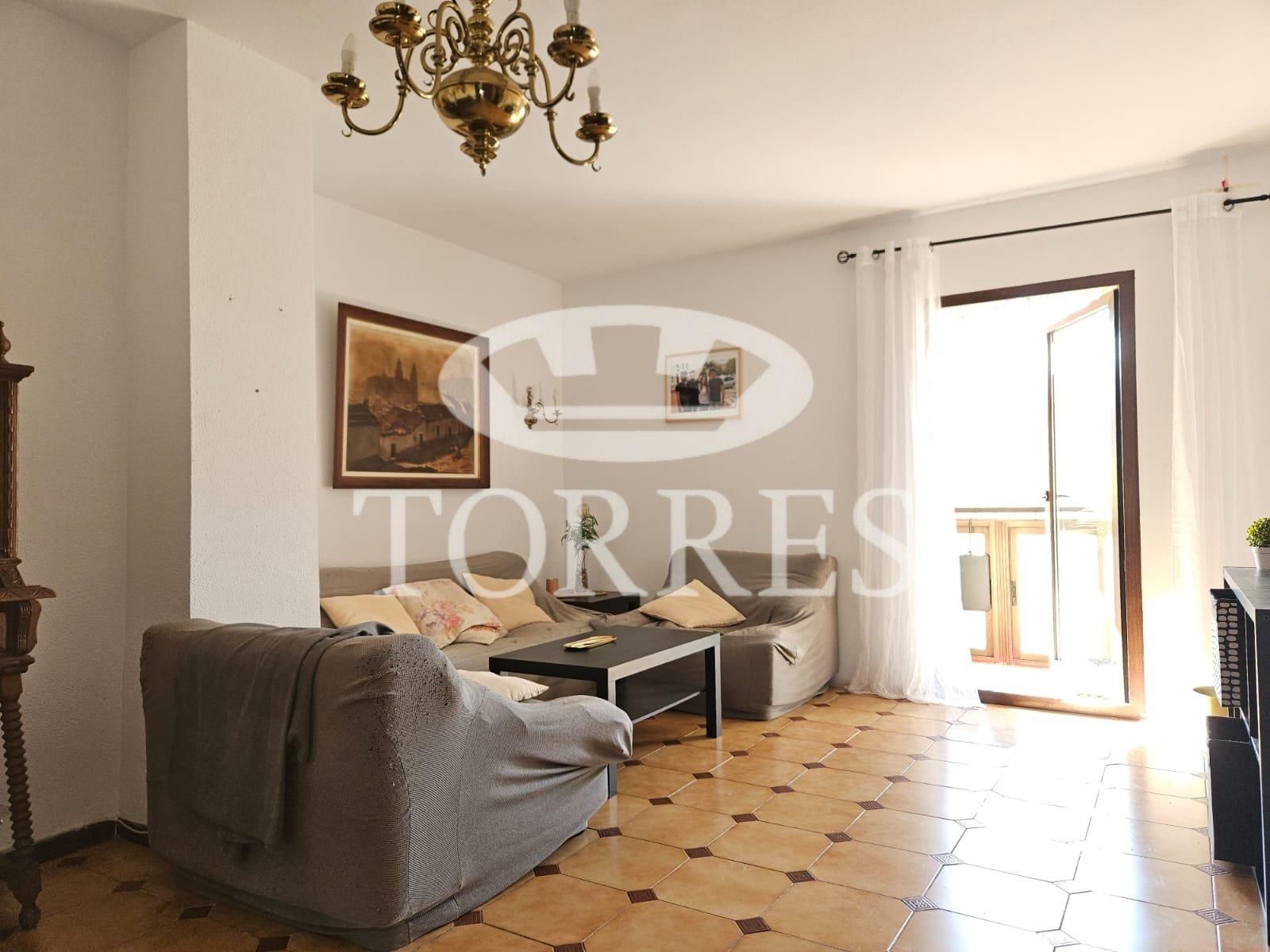 Sala d'estar de Pis en venda en Málaga Capital amb Aire condicionat, Terrassa i Balcó