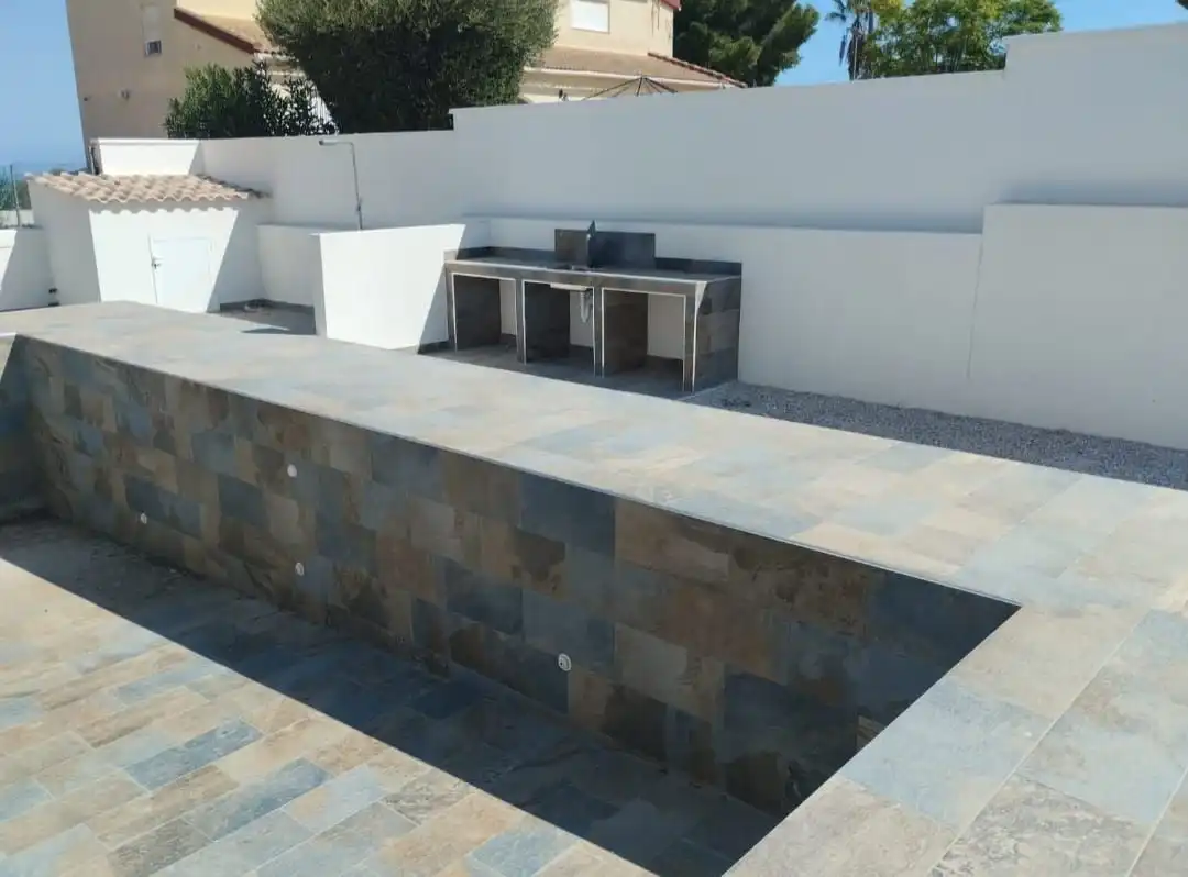 Terraza de Casa o chalet en venta en Jacarilla con Jardín privado, Piscina y Amueblado