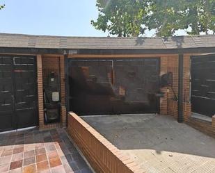 Exterior view of House or chalet for sale in  Madrid Capital  with Air Conditioner, Terrace and Swimming Pool