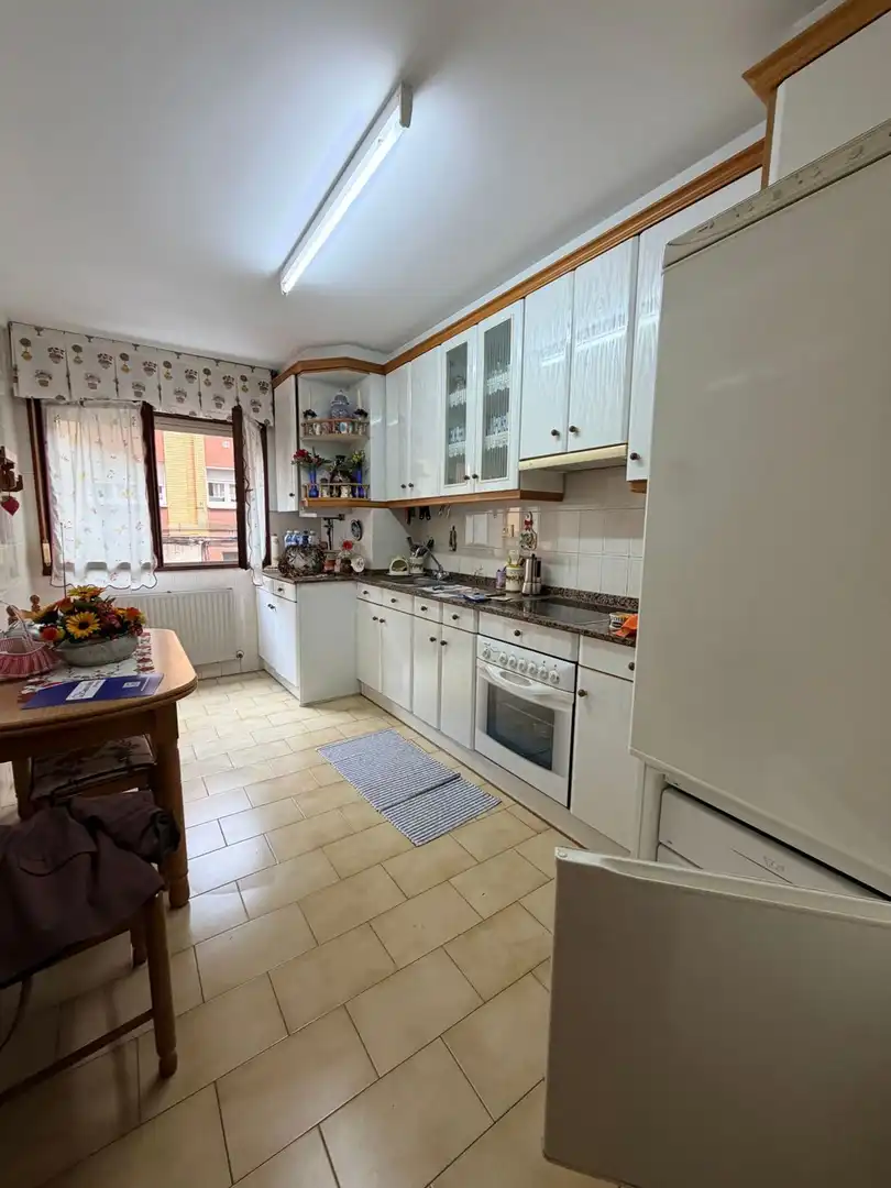 Kitchen of Flat for sale in Gijón   with Heating and Swimming Pool