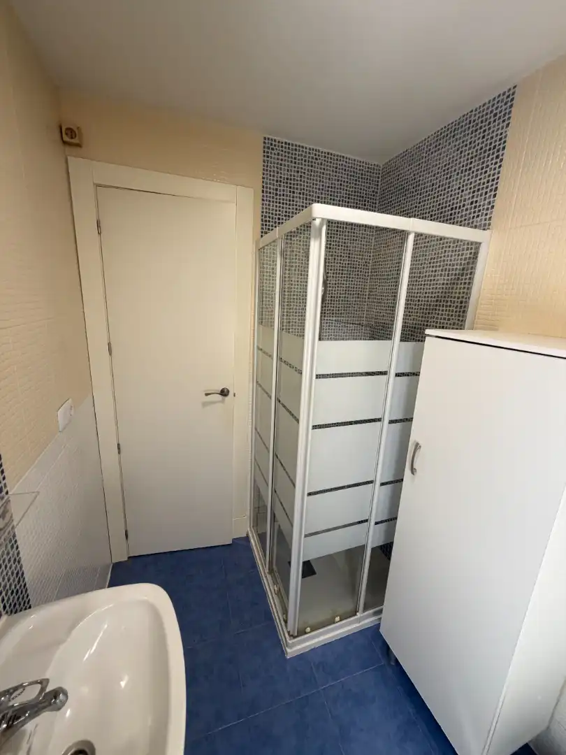 Bany de Apartament de lloguer en Cúllar Vega amb Moblat, Rentadora i Microones