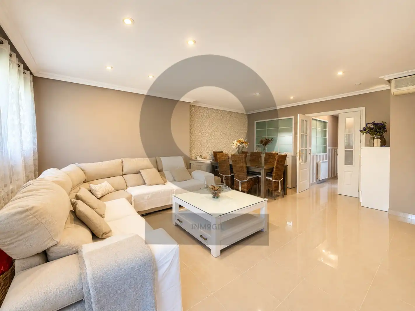 Living room of Houses for sale in Pozuelo de Alarcón  with Air Conditioner, Heating and Private garden