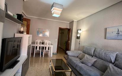 Living room of Flat for sale in  Albacete Capital  with Heating, Terrace and Storage room